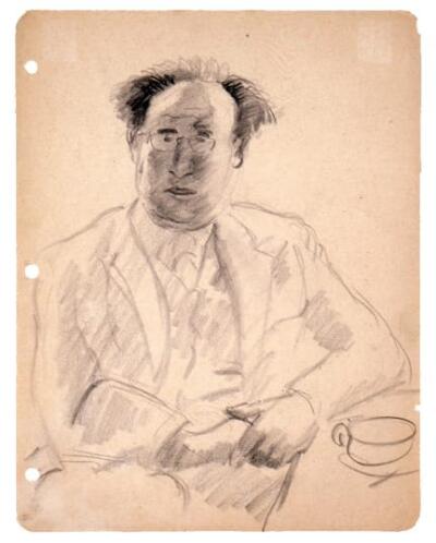 Marcus Rothkowitz Portrait of Marcus Rothkowitz (Mark Rothko) | Hammer Collections